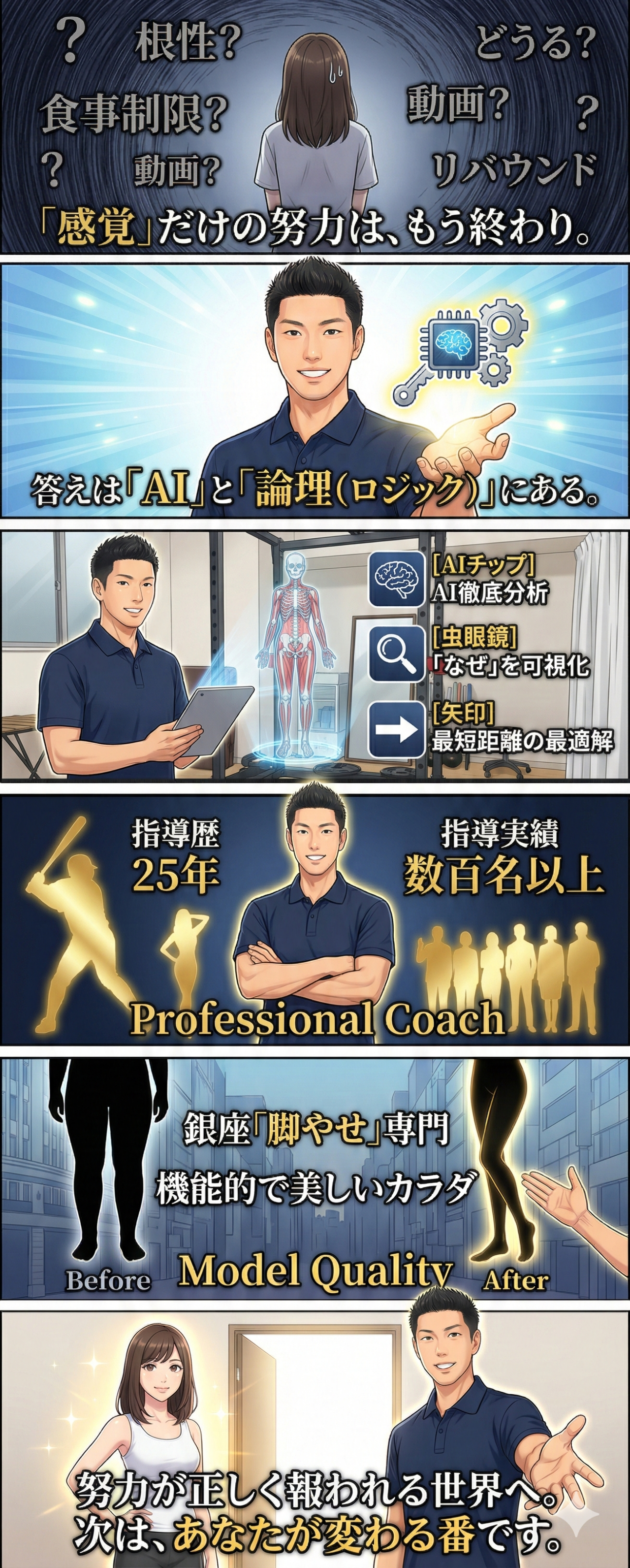 銀座のパーソナルトレーニングジムで下半身痩せダイエット